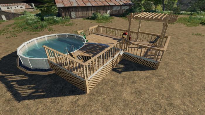 Garden Decking And Pool v1.1