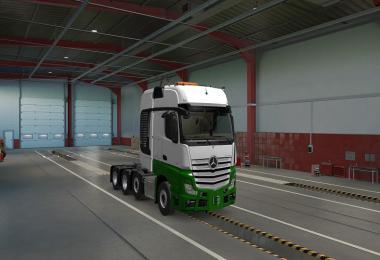 TWO TONE PAINT FOR MERCEDES BENZ ACTROS 2014 1.38