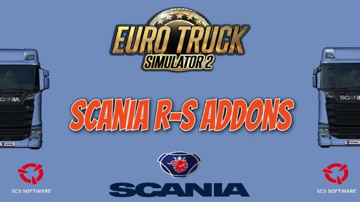 Scania R-S Addons v5.7 1.39
