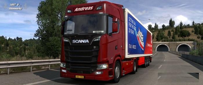 Goris Transport Scania Skin Pack
