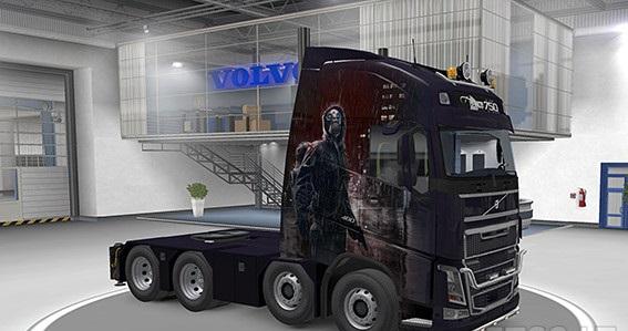 Volvo Ohaha paint job “Lockdown”