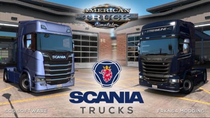 SCANIA Trucks Mod v4.1 for ATS
