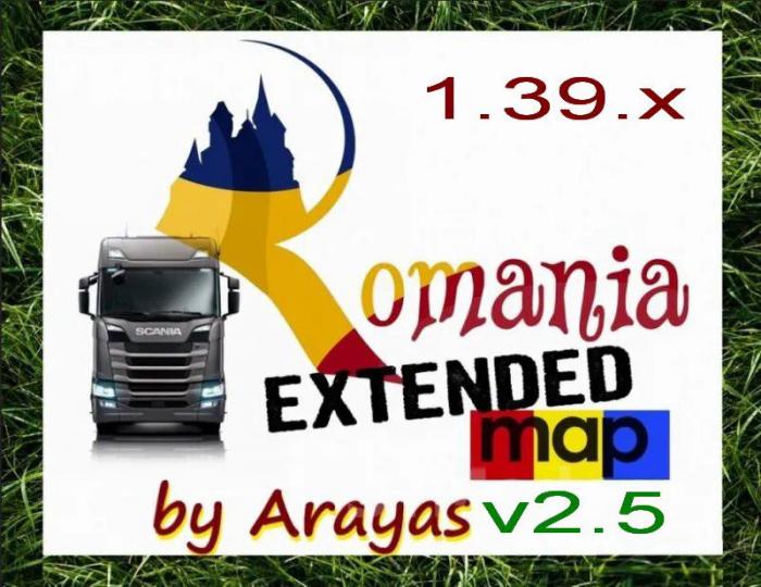 ROMANIA EXTENDED MAP V2.5 1.39.X