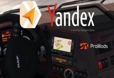 YANDEX NAVIGATOR FOR PROMODS V1.7