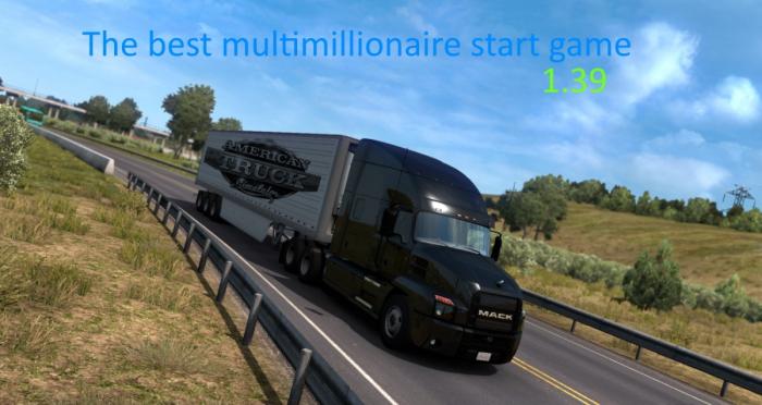 The best multimillionaire start savegame