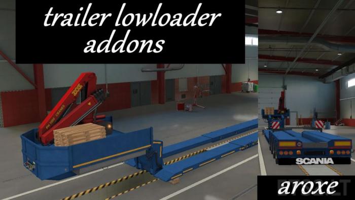 ETS 2 addons trailer lowloader