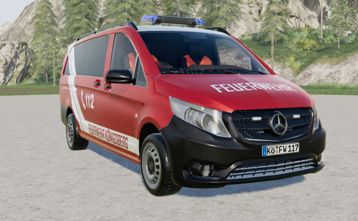 Mercedes-Benz Vito Kastenwagen (W447) Feuerwehr v2.0