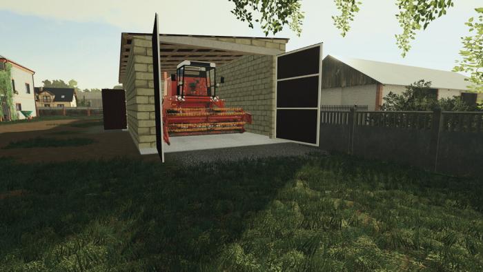 Garage For The Combine