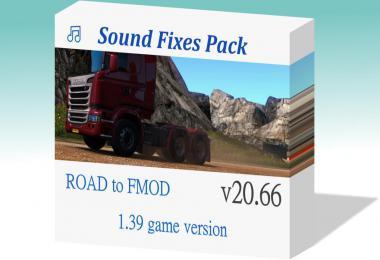 SOUND FIXES PACK V20.66 - ATS + ETS2 1.39