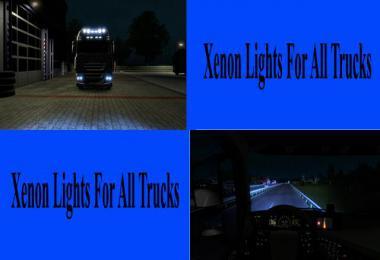 STANDARD XENON LIGHTS FOR ALL TRUCKS V1.0