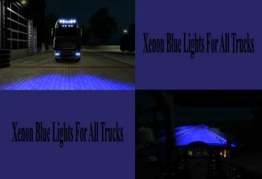 MARINE BLUE XENON LIGHTS FOR ALL TRUCKS V1.0
