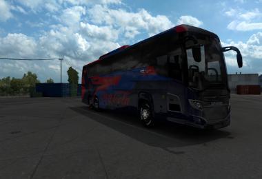 SCANIA TOURING COCALA OFFICIALLY BUS SKIN HUSNI HD 1.39