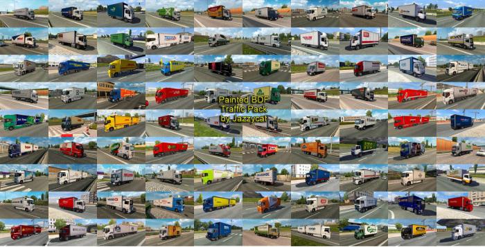 Painted BDF Traffic Pack by Jazzycat v8.8