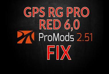 GPS RG PRO RED PROMODS FIX V6.0