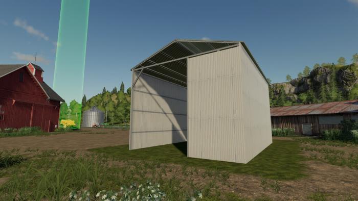 Hay Shed For The Farm