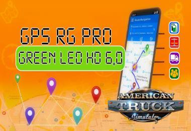 GPS RG PRO GREEN LED HD V6.0