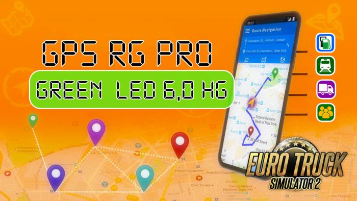 GPS RG PRO GREEN LED HG 6,0