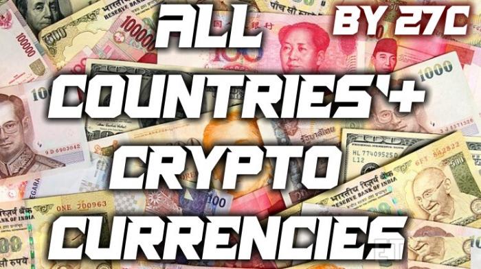 All countries’+Crypto Currencies
