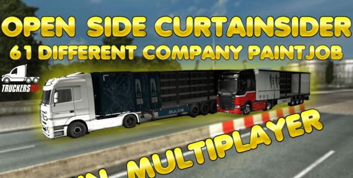 Open Side Trailer For Multiplayer 61