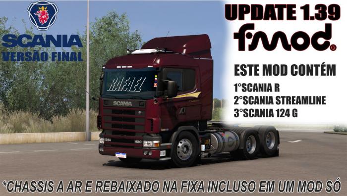 Scania R&S and 124G Brazilian edit 1.39 ADD FMOD