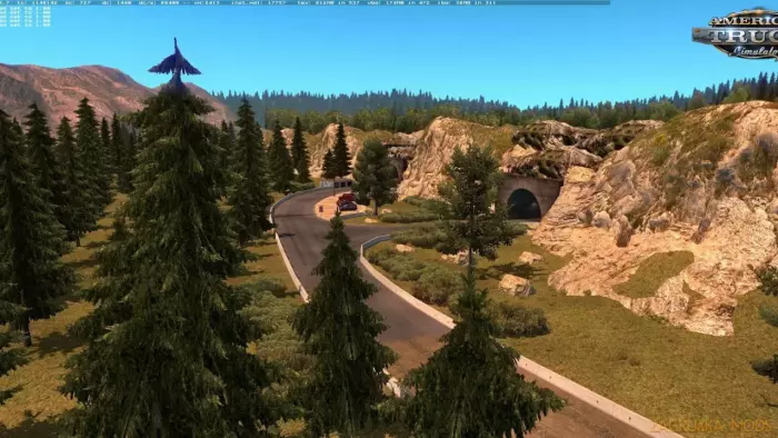 MHAPro Map ATS by MsHeavyAlex (v1.39x) for ATS