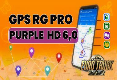 GPS RG PRO PURPLE HD V6.0