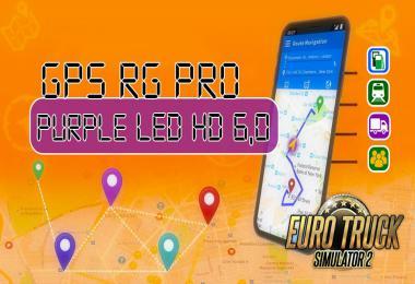 GPS RG PRO PURPLE LED HD V6.0