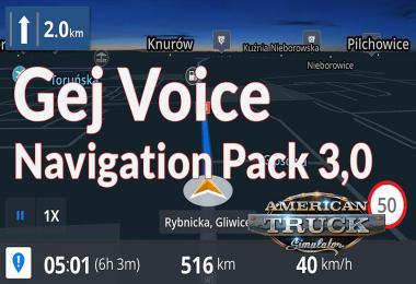 GEJ VOICE NAVIGATION PACK V3.0