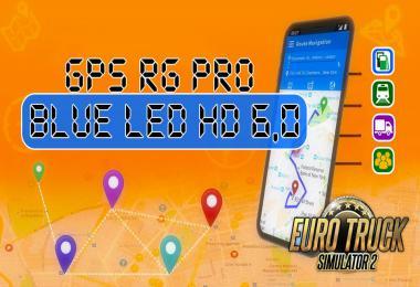 GPS RG PRO BLUE LED HD V6.0