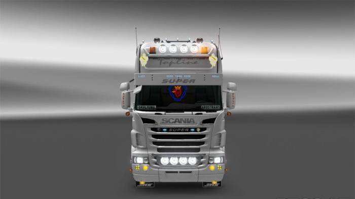 Tyra Banks Skin for Scania RJL
