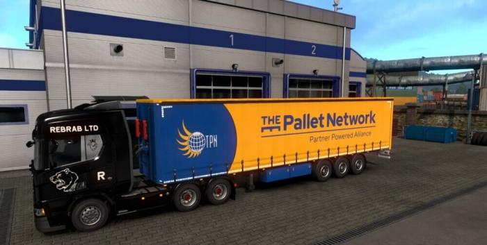 The Pallet Network Trailer Skin