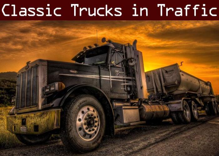 Classic Truck Traffic Pack By Trafficmaniac V1.9