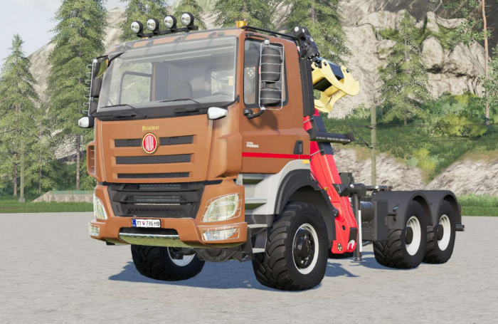 Tatra Phoenix T158 Forestry Semi-trailer 2015