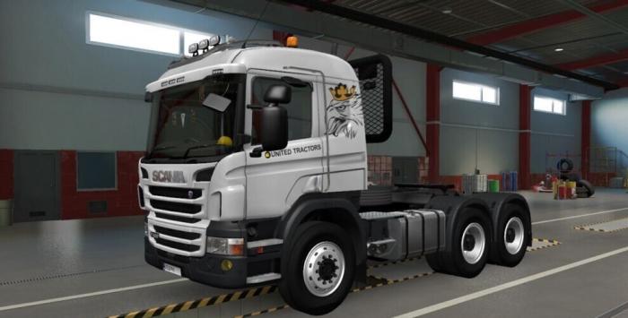 Skin United Tractor For Scania RS, P