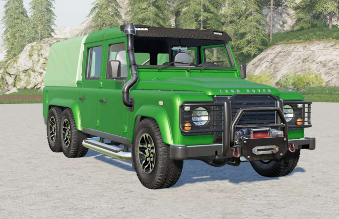Land Rover Defender 110 6x6 Double Cab Pickup
