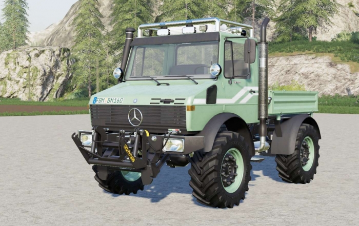Mercedes-Benz Unimog U1000〡seven platforms