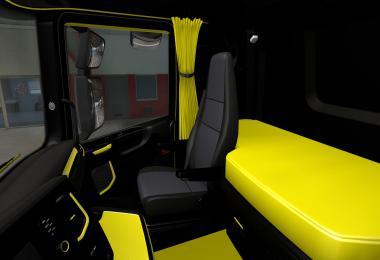 YELLOW INTERIOR FOR SCANIA S & R 2016 V1.0