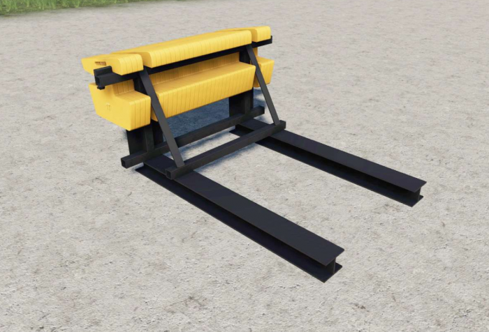 Rear Ballast Set from 1 to 5 tons