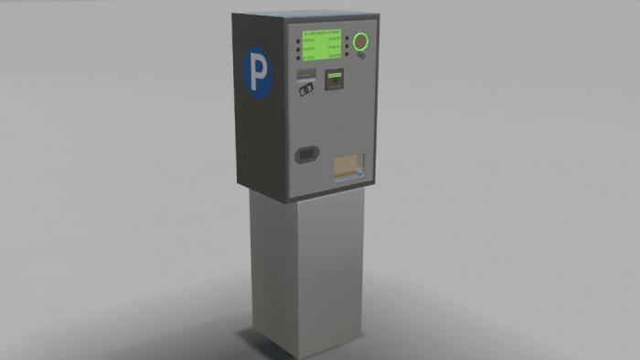 Parking Ticket Machine (Prefab*)