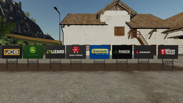 Brand Yard Signs