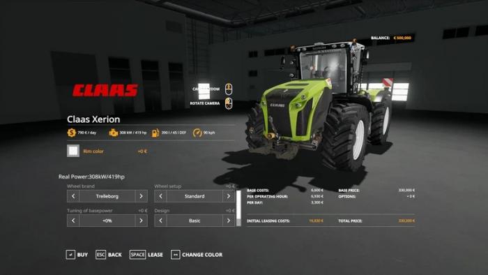 CLAAS XERION 4000 V1.0.0.1