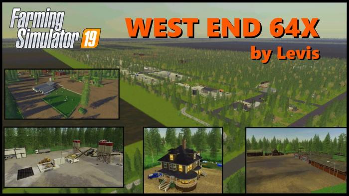 WEST END 64X BY LEVIS FS19 V1.0.0.0