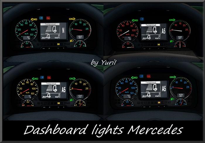 DASHBOARD LIGHTS MERCEDES V1.2
