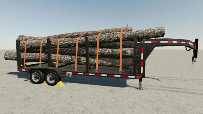 SMALL FLATBED TRAILER WITH TIPPER/LOGGING OPTIONS V1.0.0.1