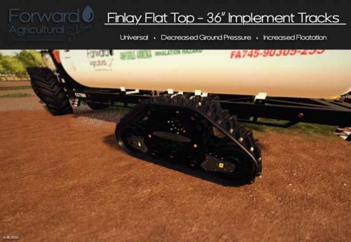 FINLAY FLAT TOP – 36” IMPLEMENT TRACKS V1.0.0.0
