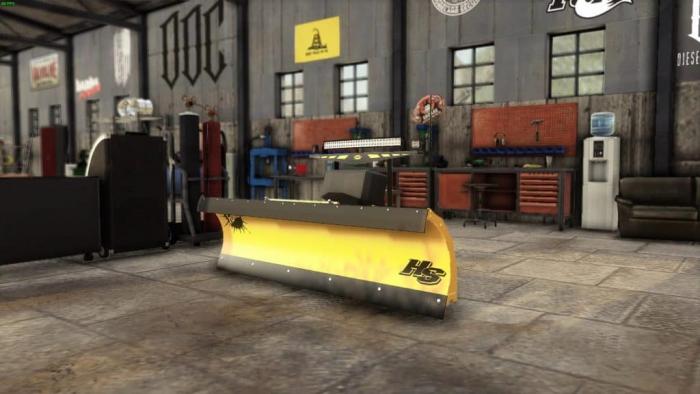 FISHER HS 7'22'' SNOW PLOW WITH LIGHTBARS V1.0.0.0
