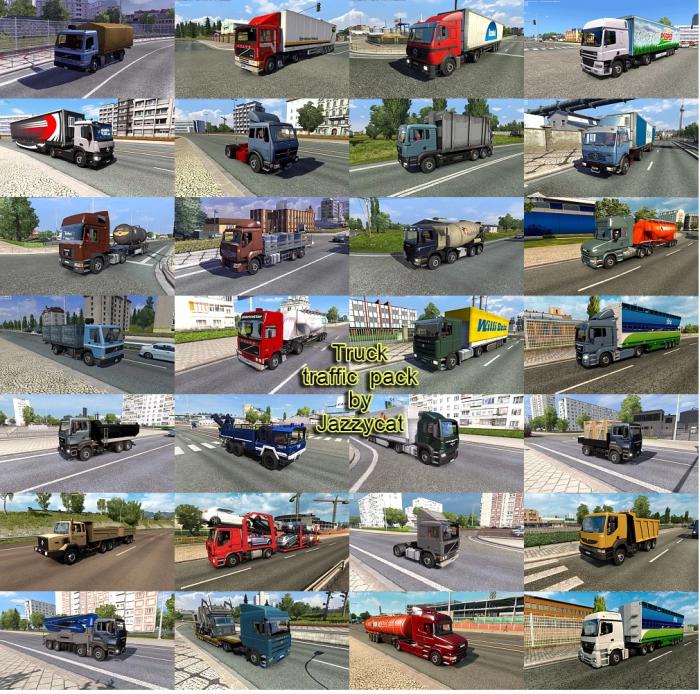 TRUCK TRAFFIC PACK BY JAZZYCAT V5.6.1