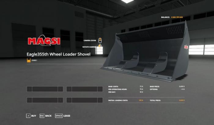 Wheel Loader Shovel v1.0