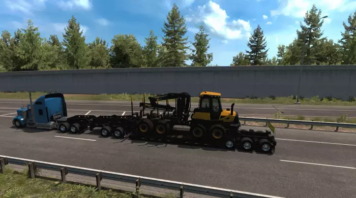 MULTIPLE TRAILERS IN TRAFFIC - ATS - V9.1