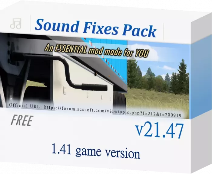 ATS SOUND FIXES PACK V21.47